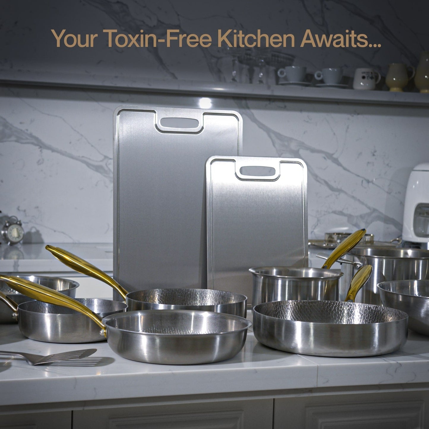 5x Taima Titanium Nutri Pan Pro