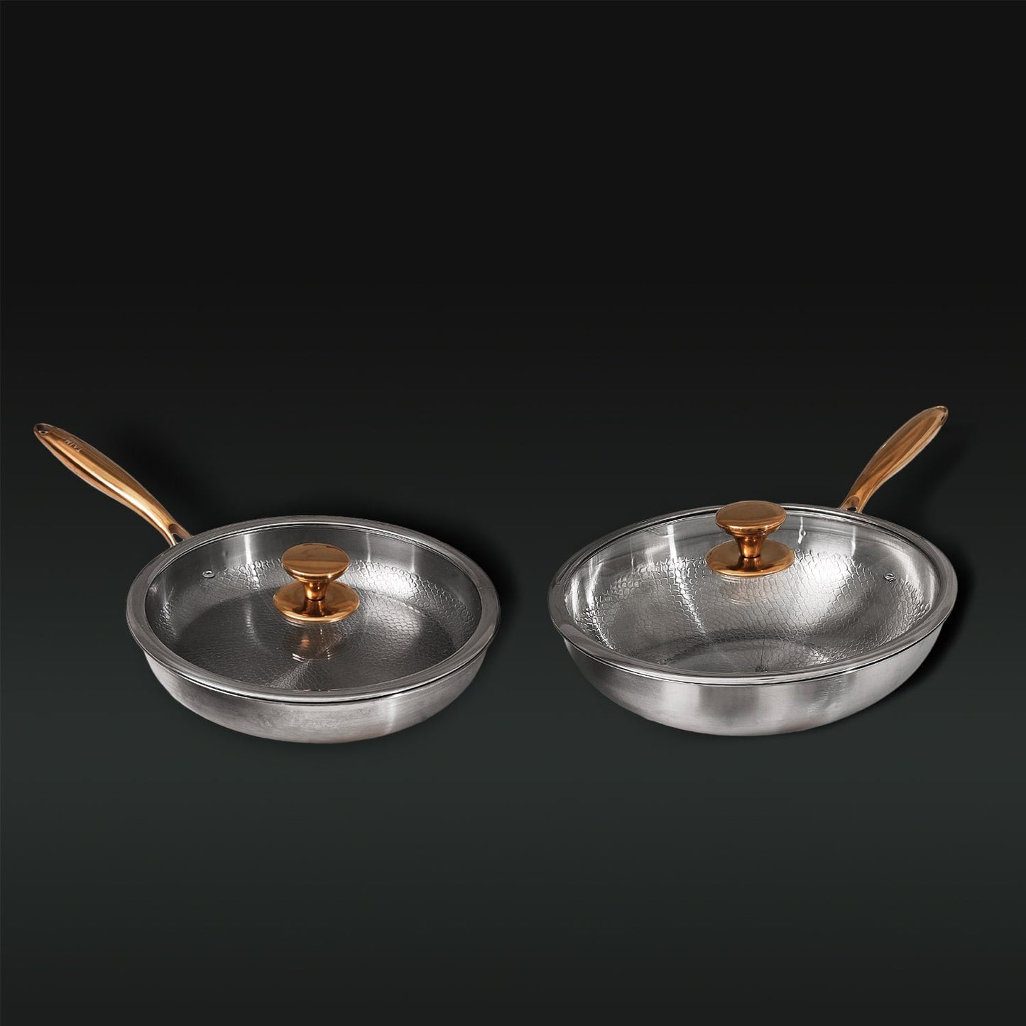 Ren titan – Klassisk panna & wok (4 delar)
