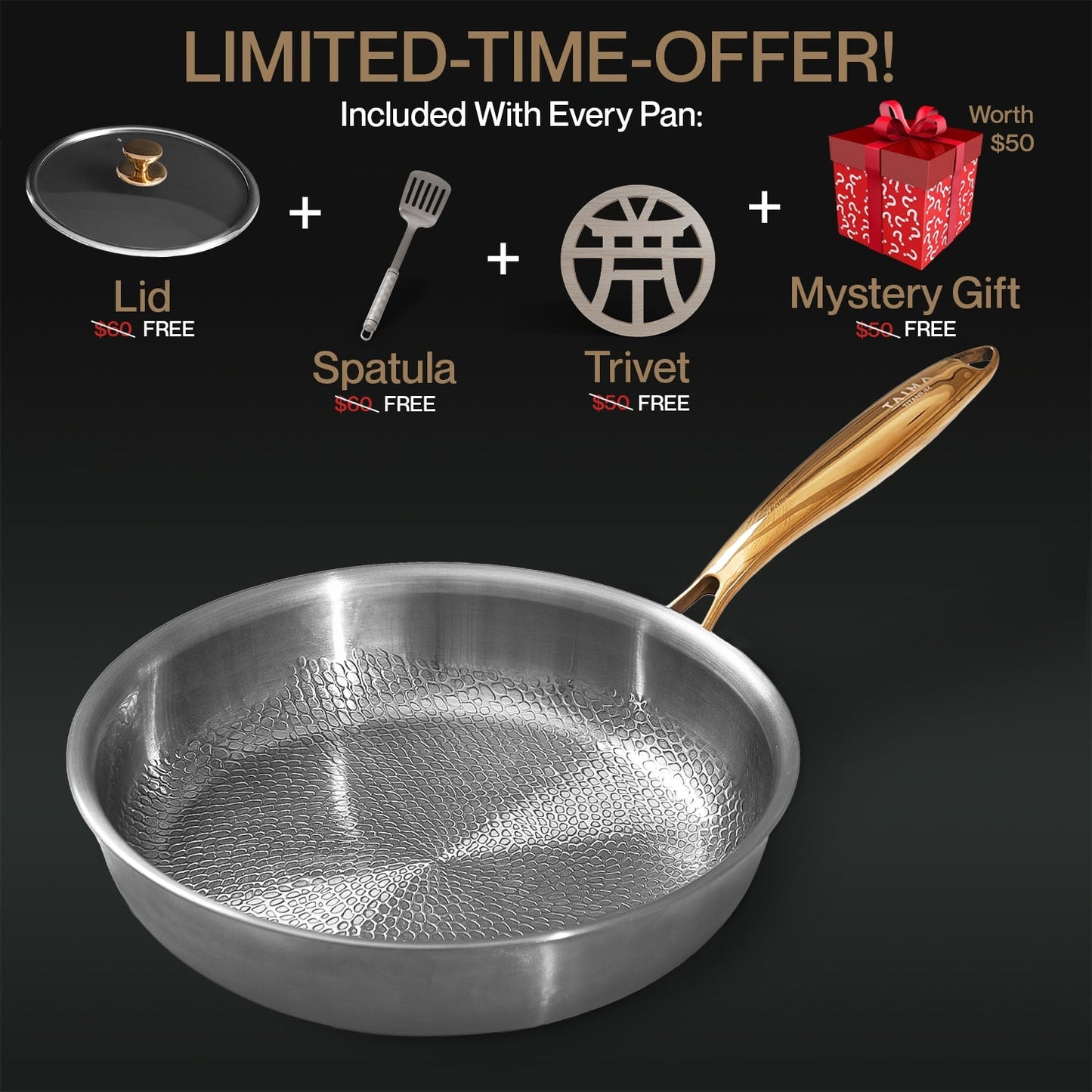 VÅRREA EXKLUSIVT | Taima® Classic Pan Pro i Ren Titan