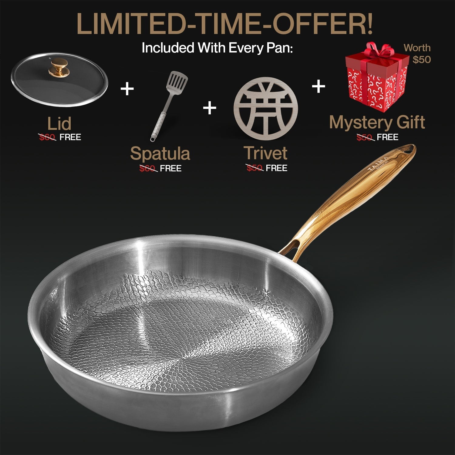 VÅRREA EXKLUSIVT | Taima® Classic Pan Pro i Ren Titan