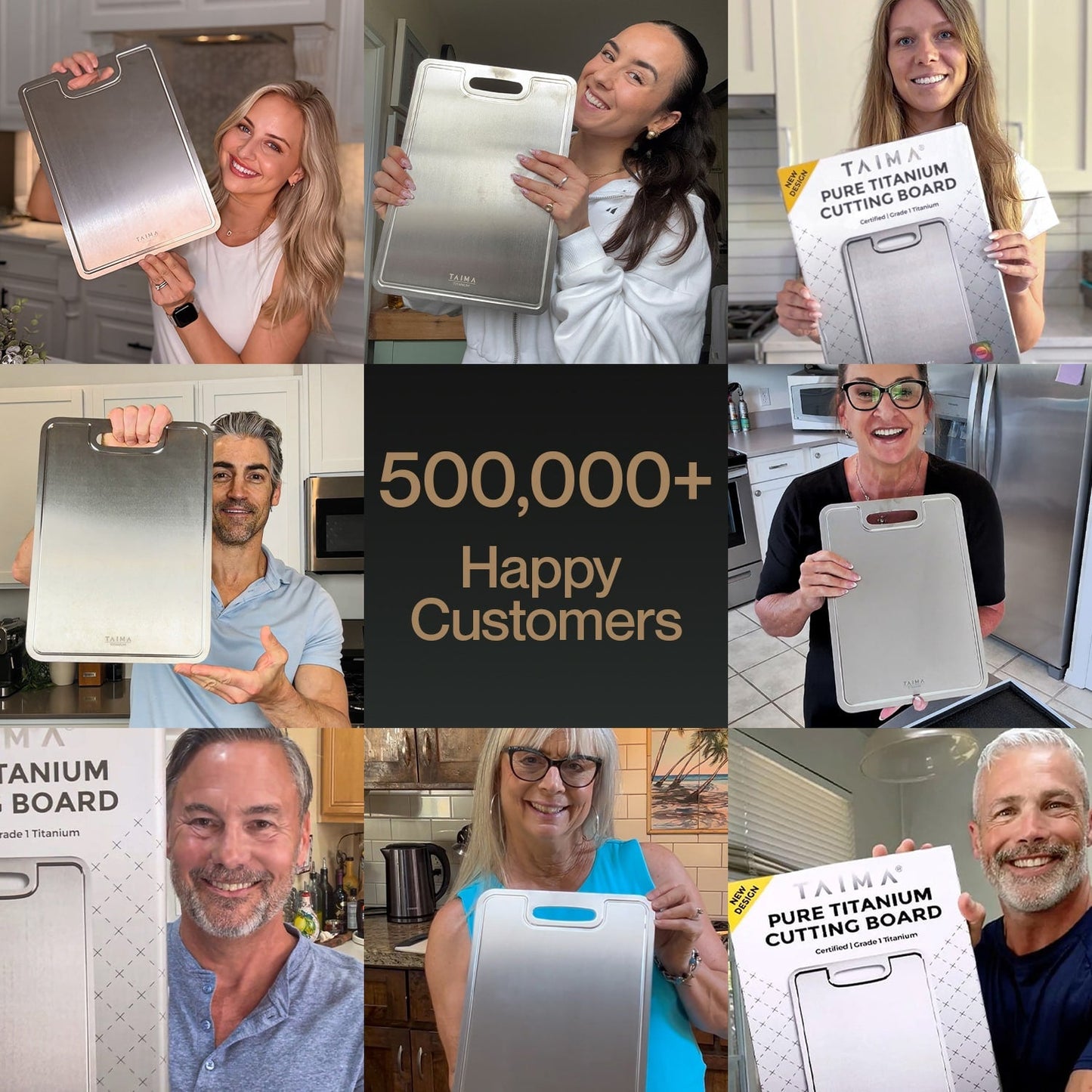 Certifierad Taima® skärbräda i ren titan | Specialerbjudande