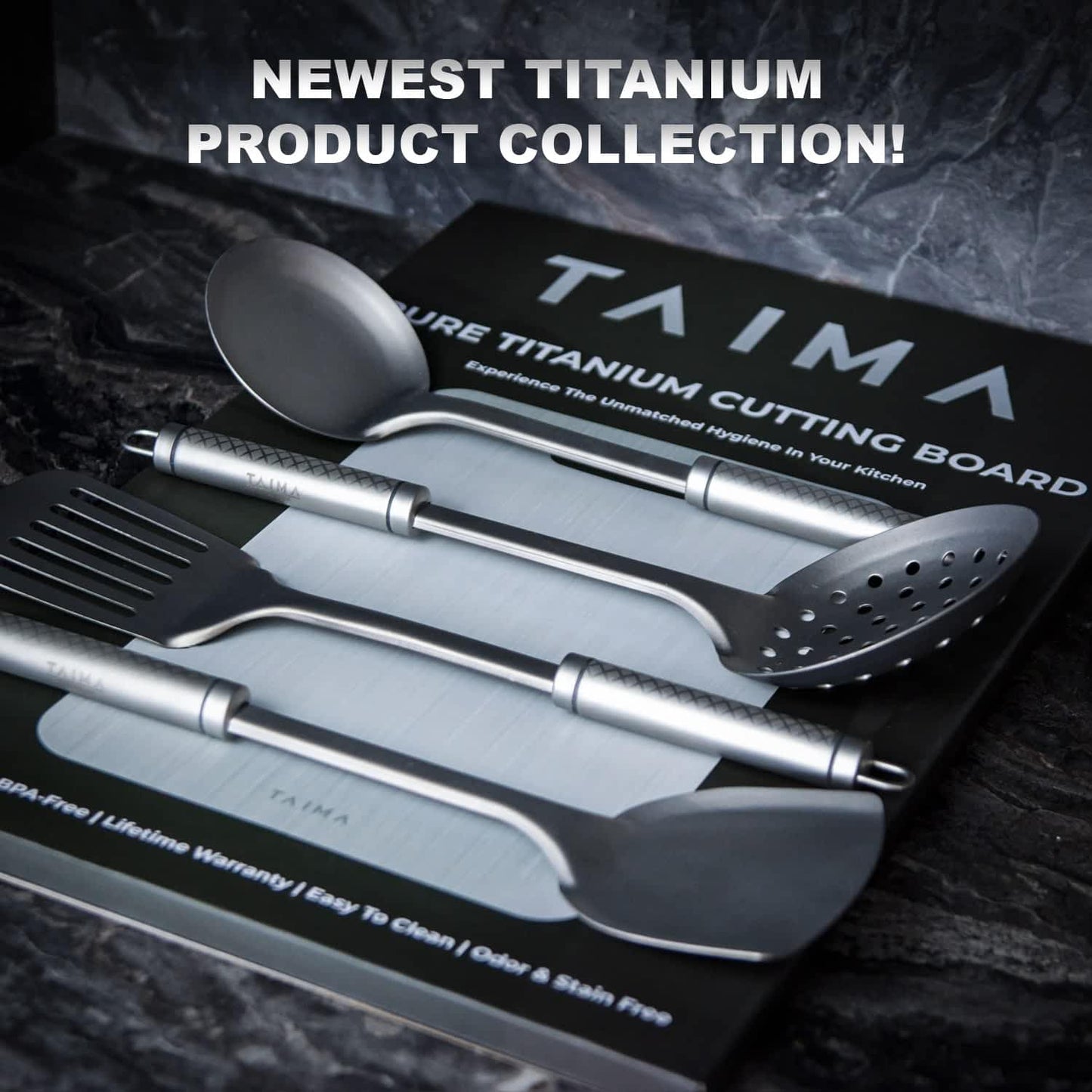 Taima® stekspade / köksredskap i 100 % ren titan