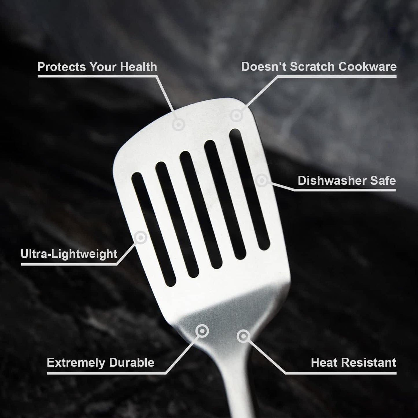 Taima® stekspade / köksredskap i 100 % ren titan
