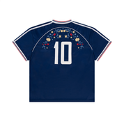 FRANCE EMBROIDERED JERSEY