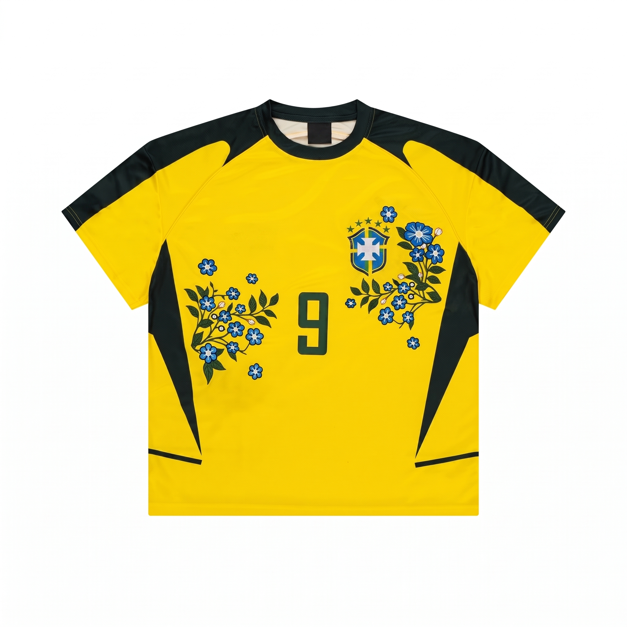 BRAZIL EMBROIDERED JERSEY