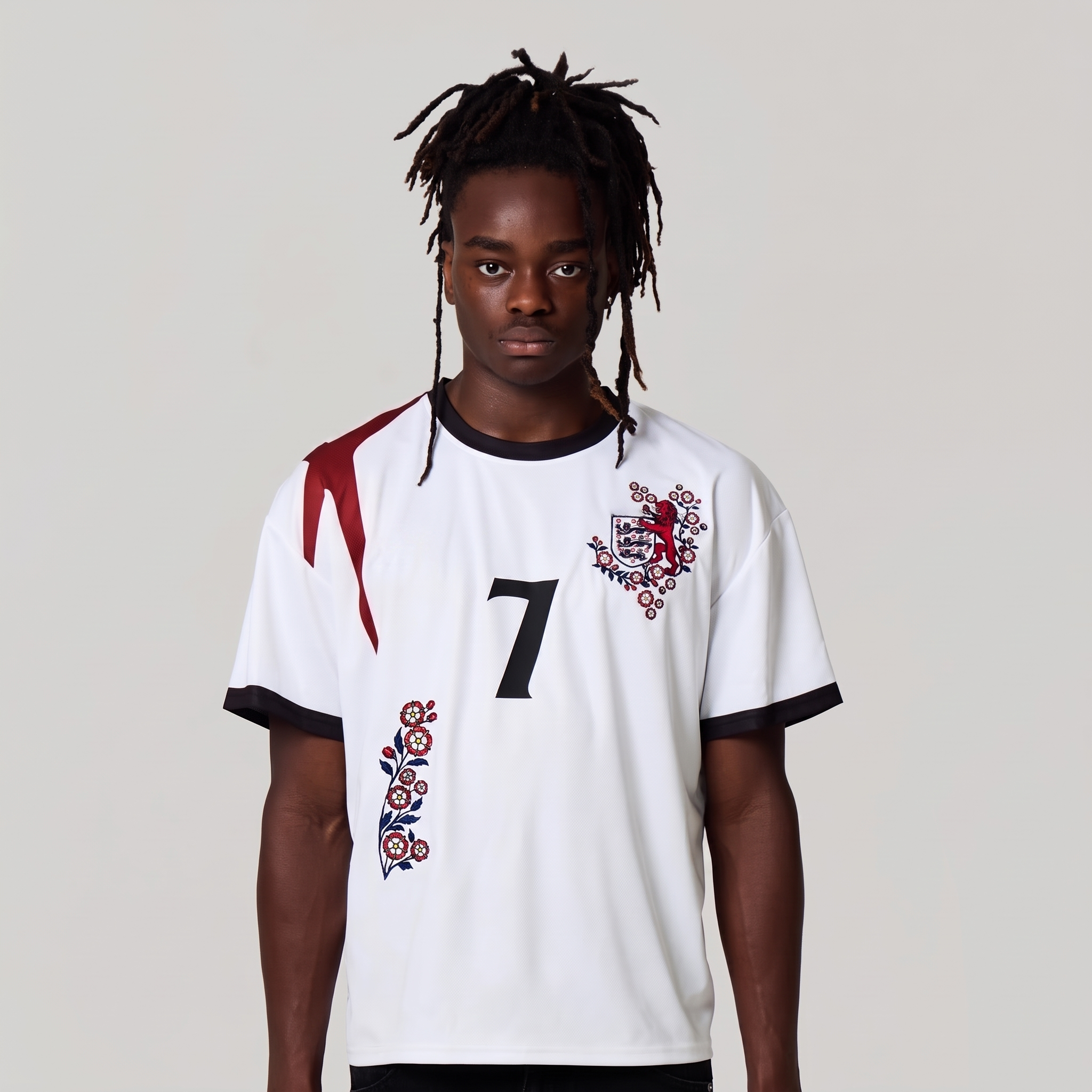 ENGLAND EMBROIDERED JERSEY