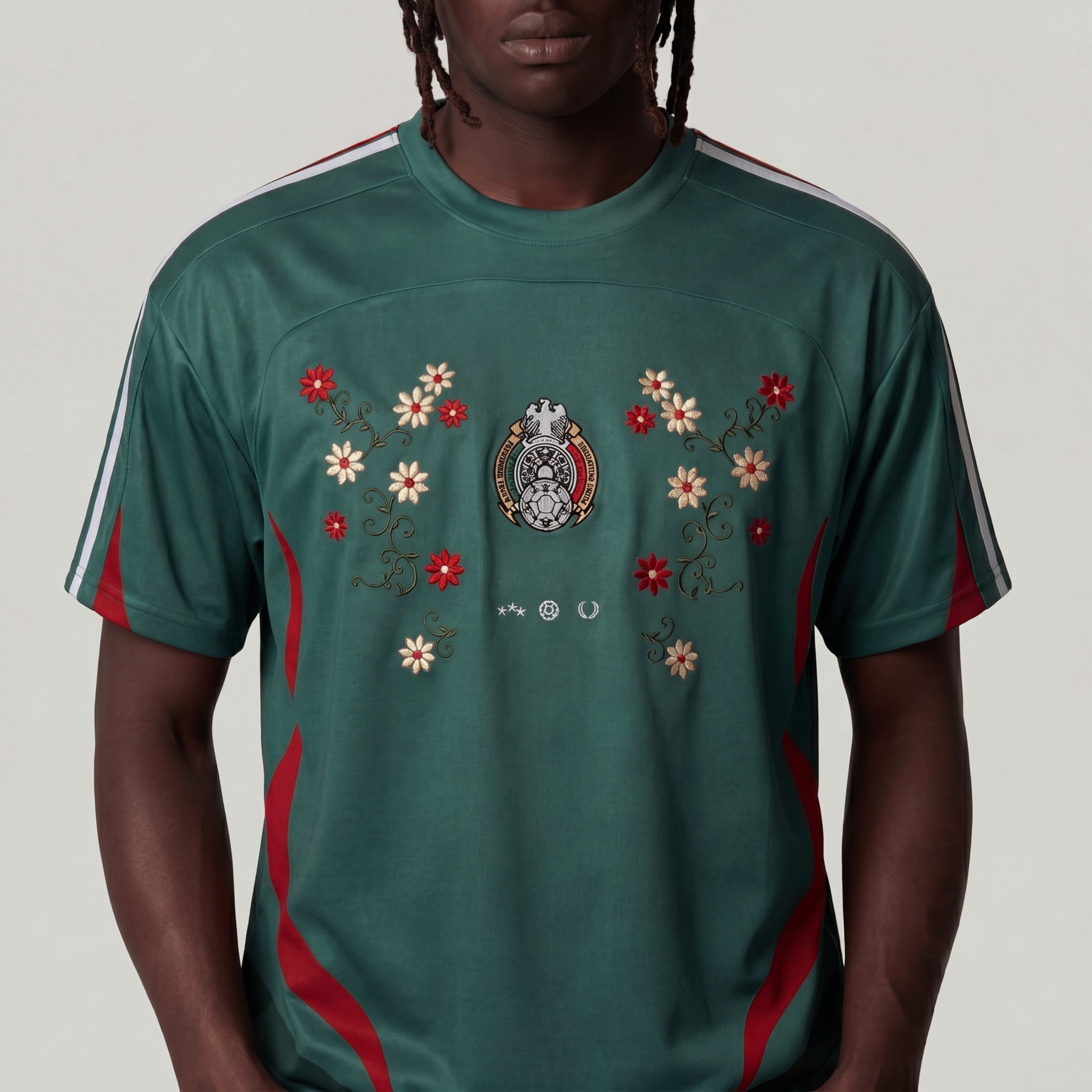 MEXICO EMBROIDERED JERSEY