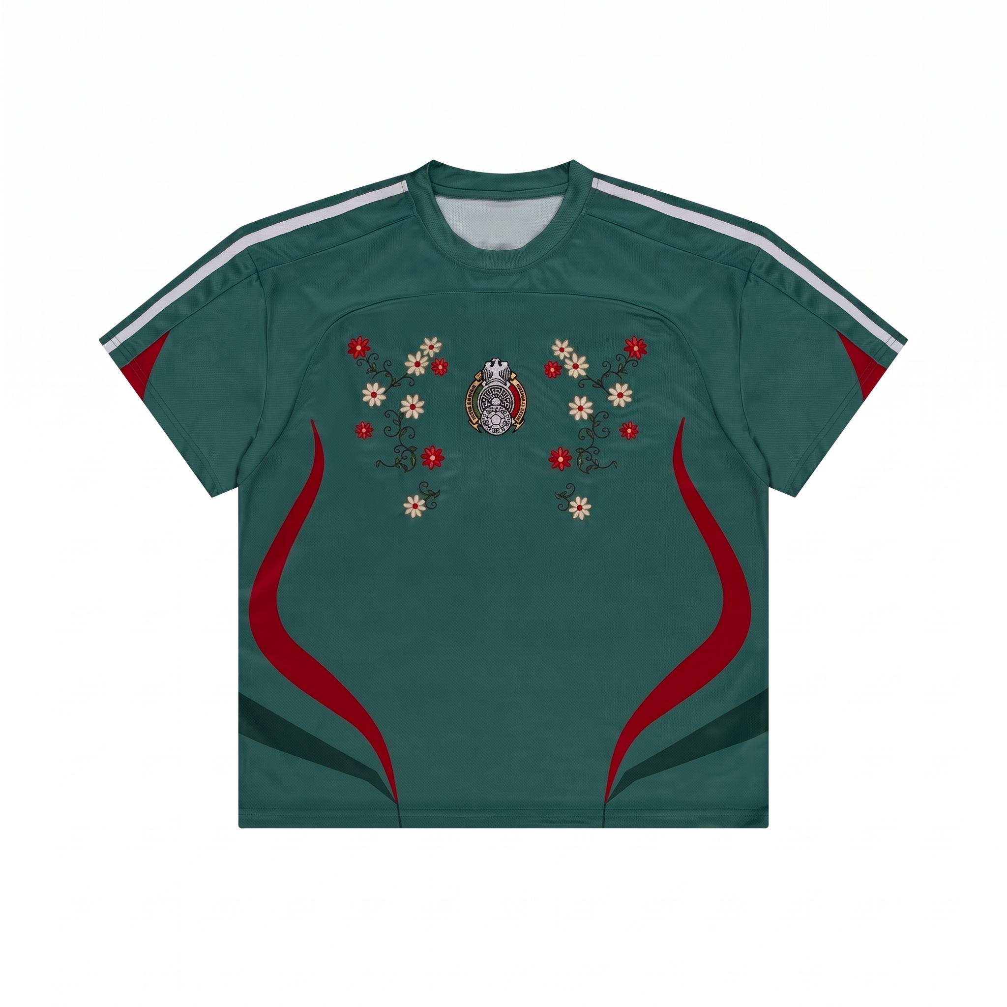 MEXICO EMBROIDERED JERSEY