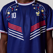 FRANCE EMBROIDERED JERSEY