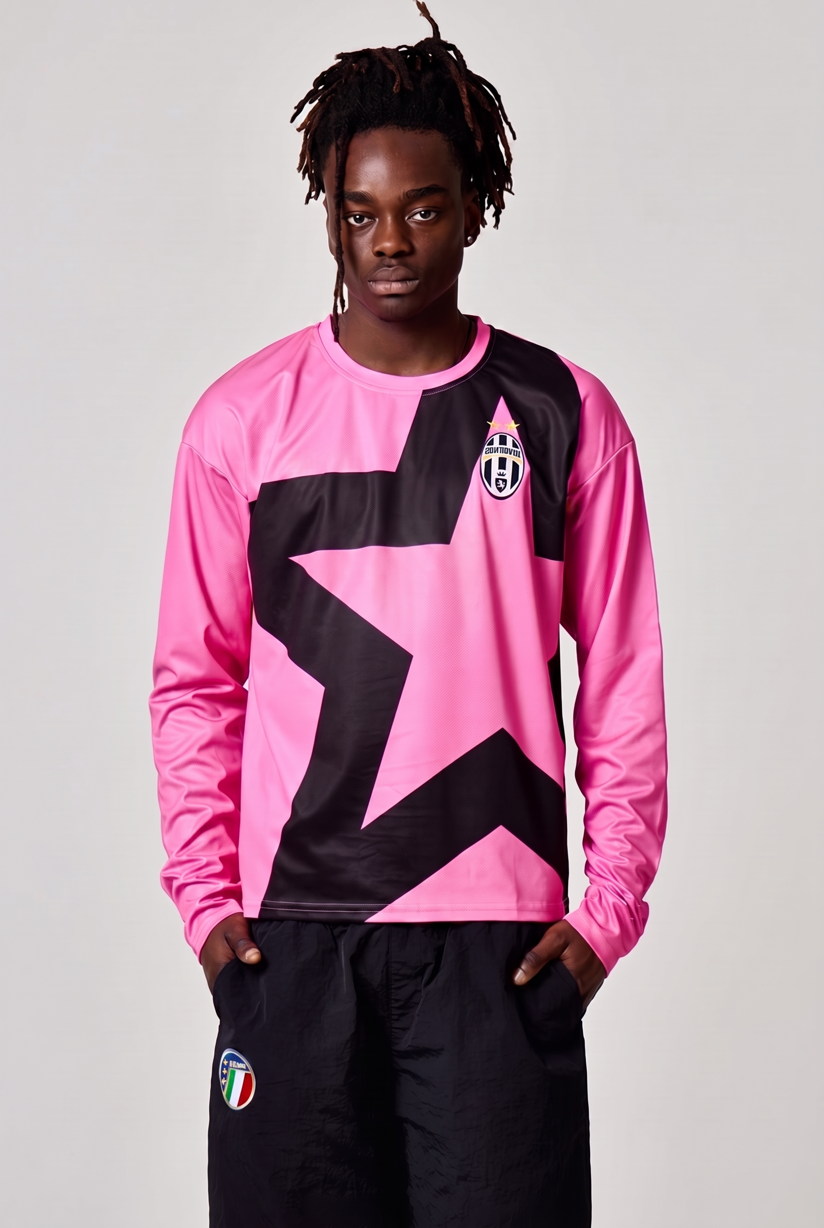 BLACK STAR PINK JERSEY