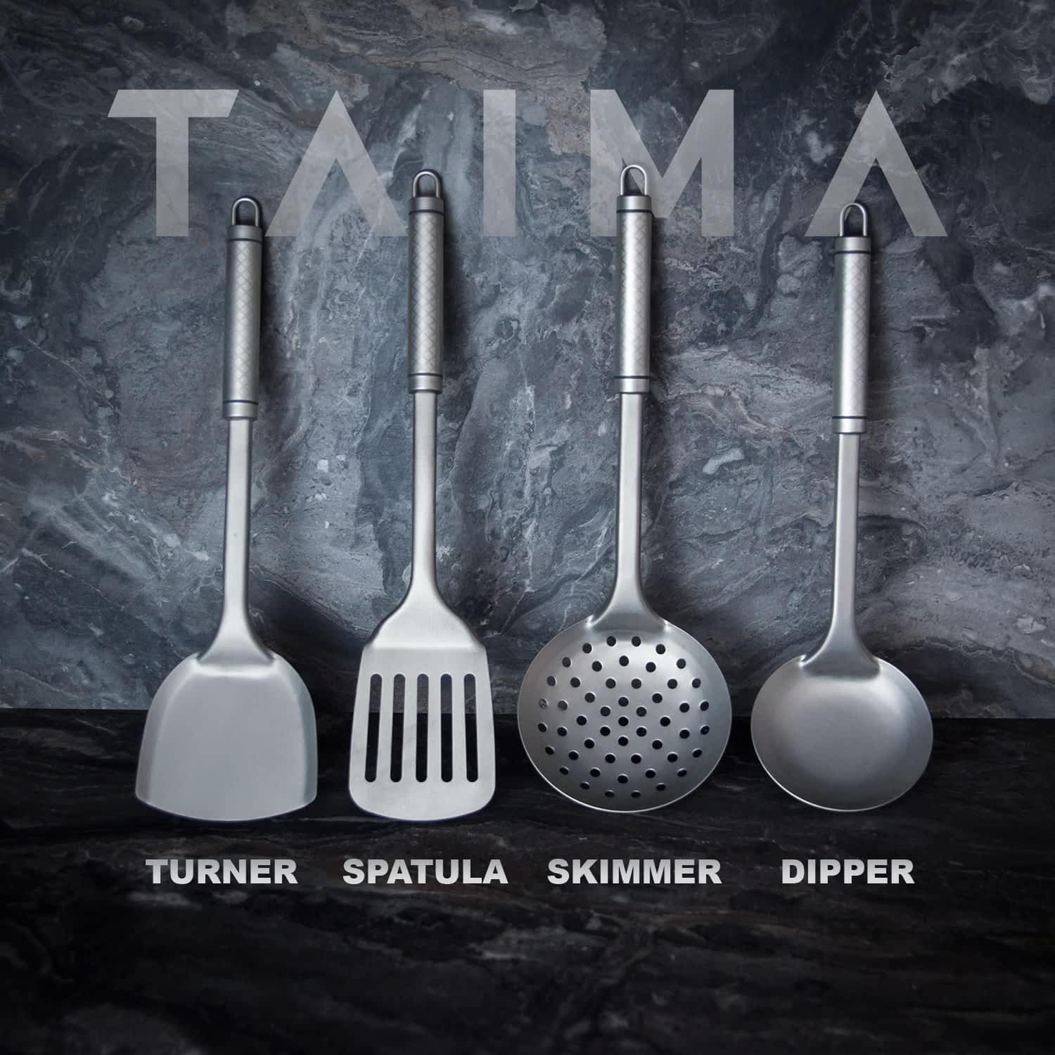 Taima® stekspade / köksredskap i 100 % ren titan